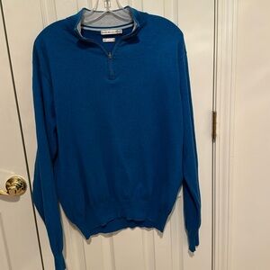 Peter Millar quarter zip sweater